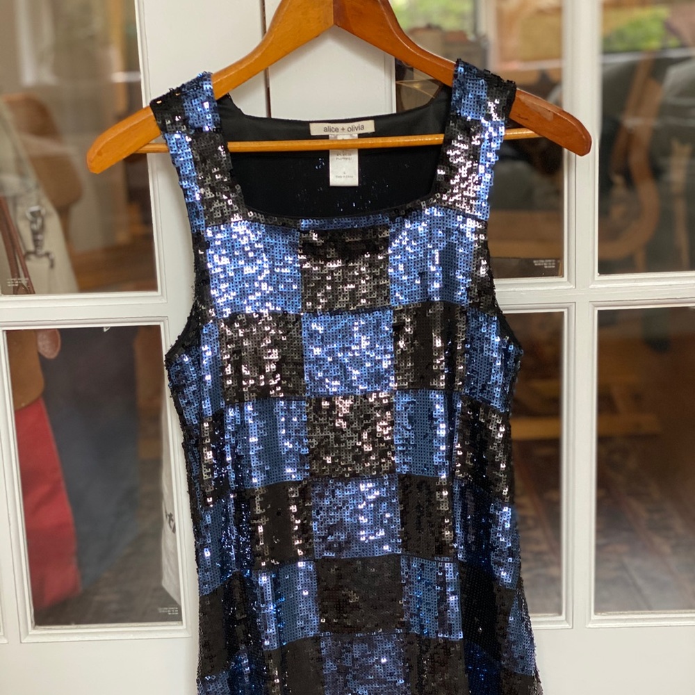 Alice + Olivia Sequin Dress